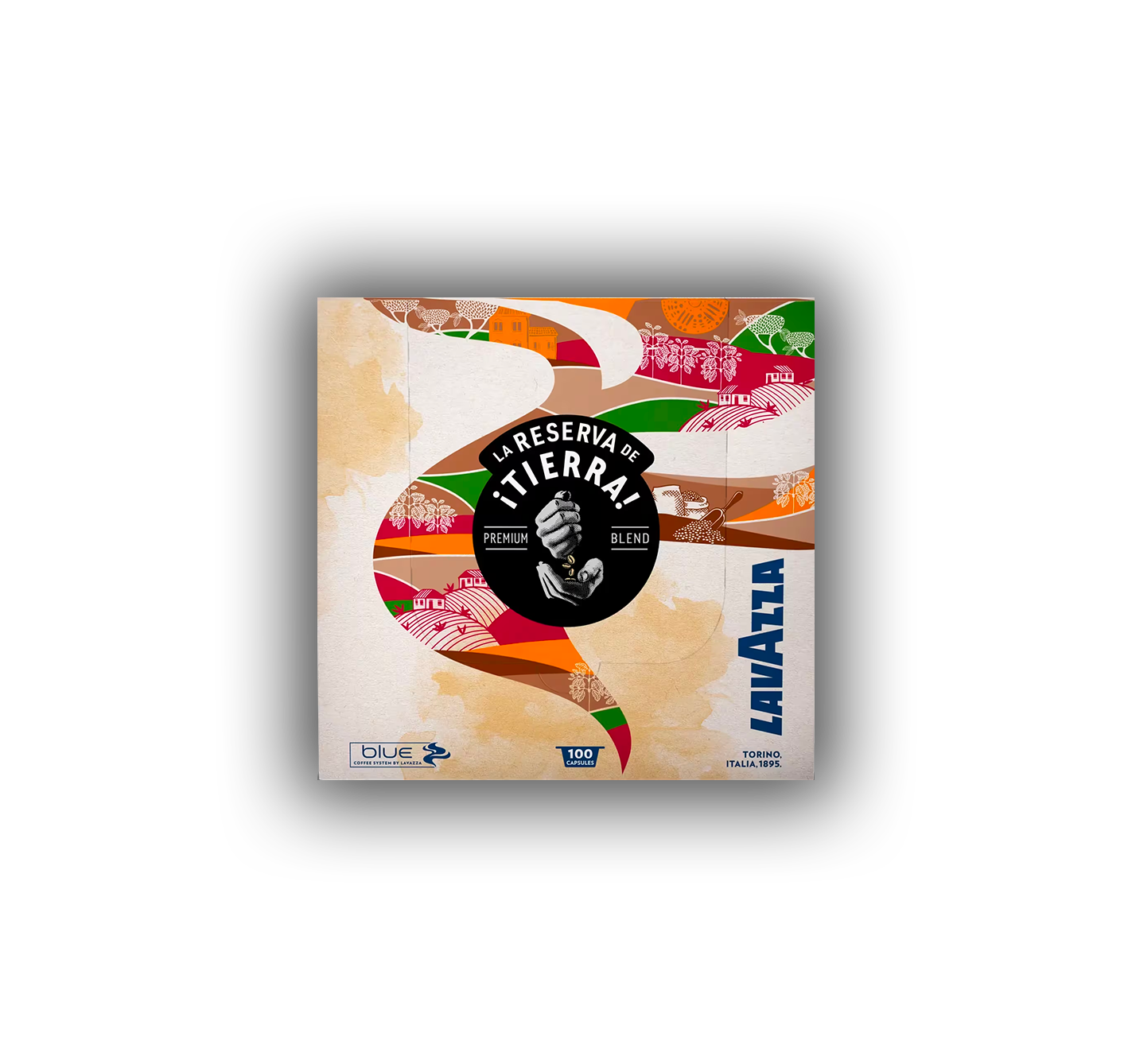 Capsule Blue La Reserva de ¡Tierra! Selection 100% Arabica COMPOSTABILE