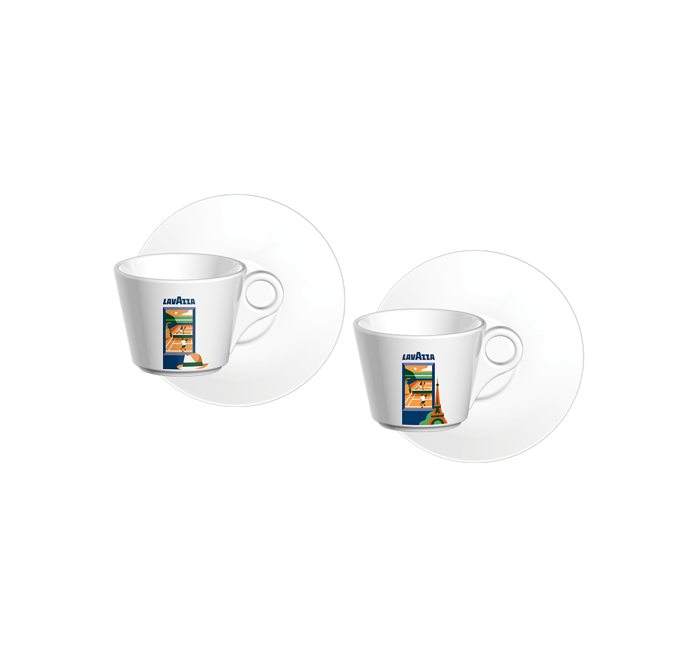 Set Cappuccino limited edition Roland-Garros