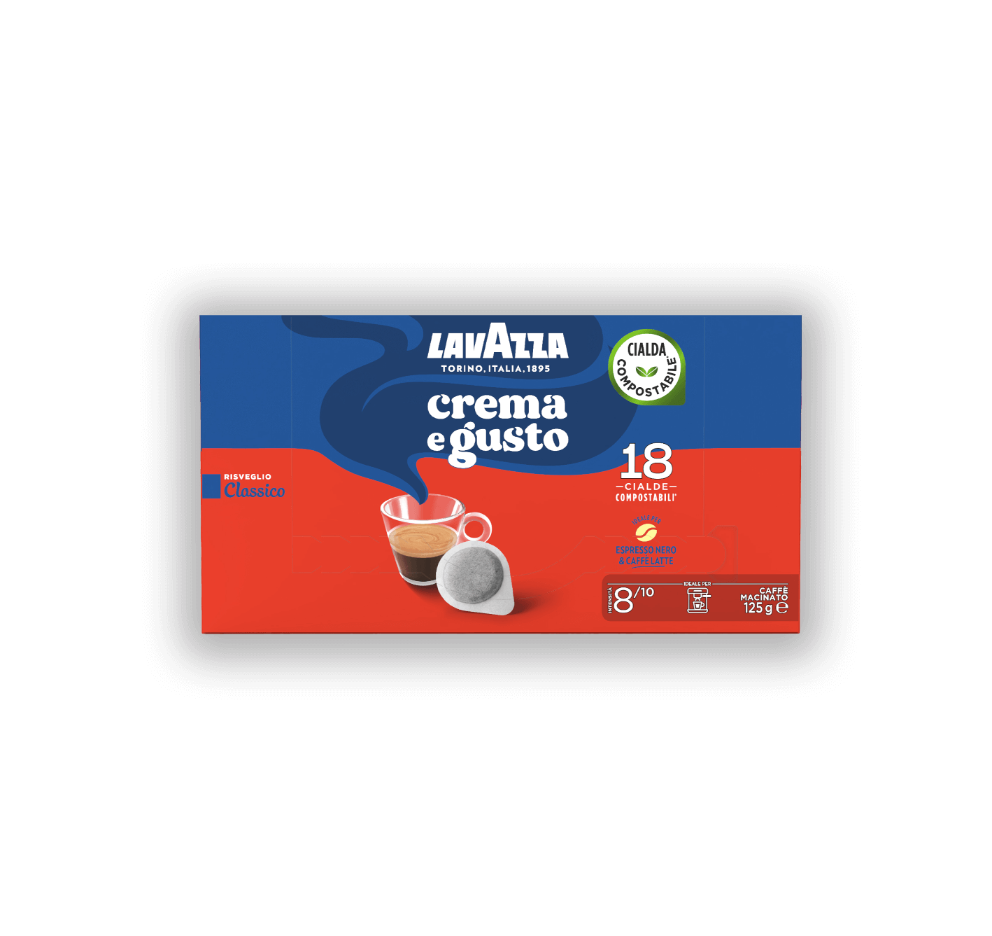 Crema e Gusto Classico in cialde