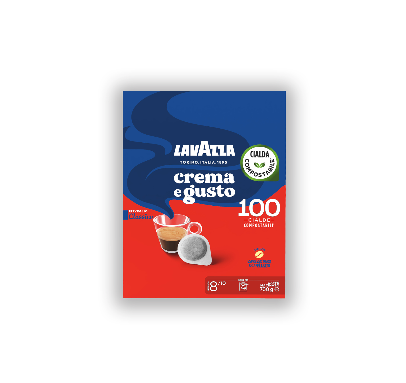 Crema e Gusto Classico in cialde